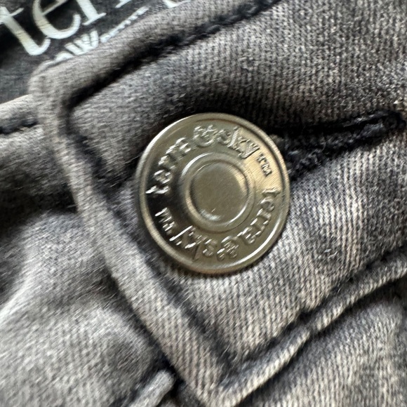 Terra & Sky Skinny Jeans Plus Size 20W Petite High Rise Gray Stretch Denim NWT - Picture 7 of 13